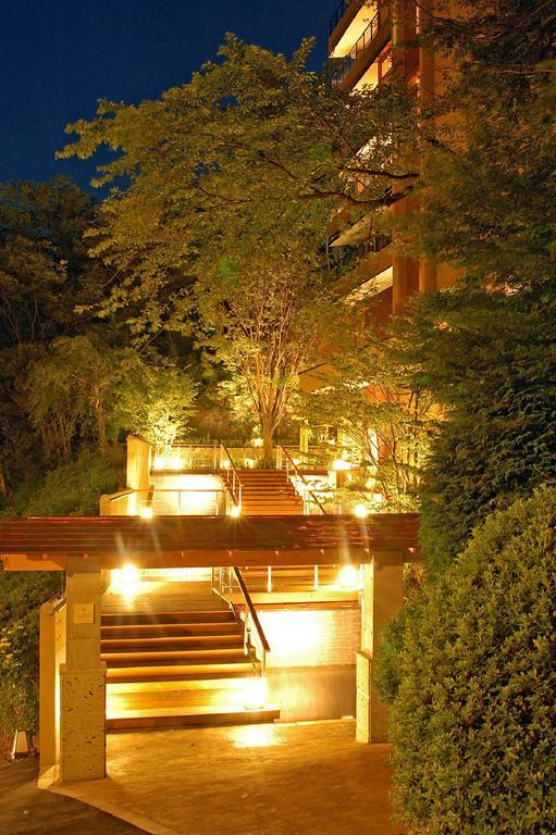 Готель Hakone Tokinoshizuku Екстер'єр фото The stairs at night